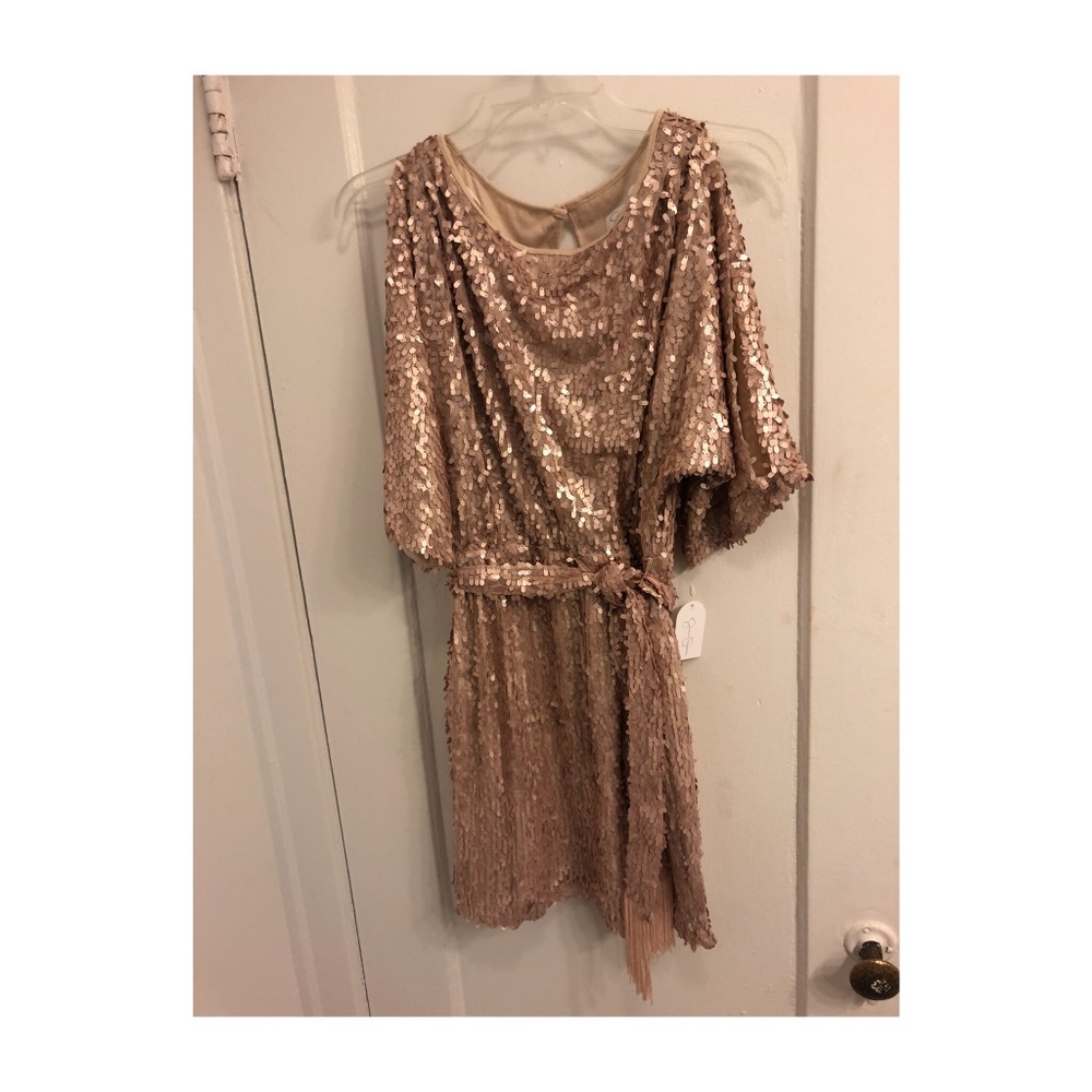 Jessica Simpson cold shoulder dress